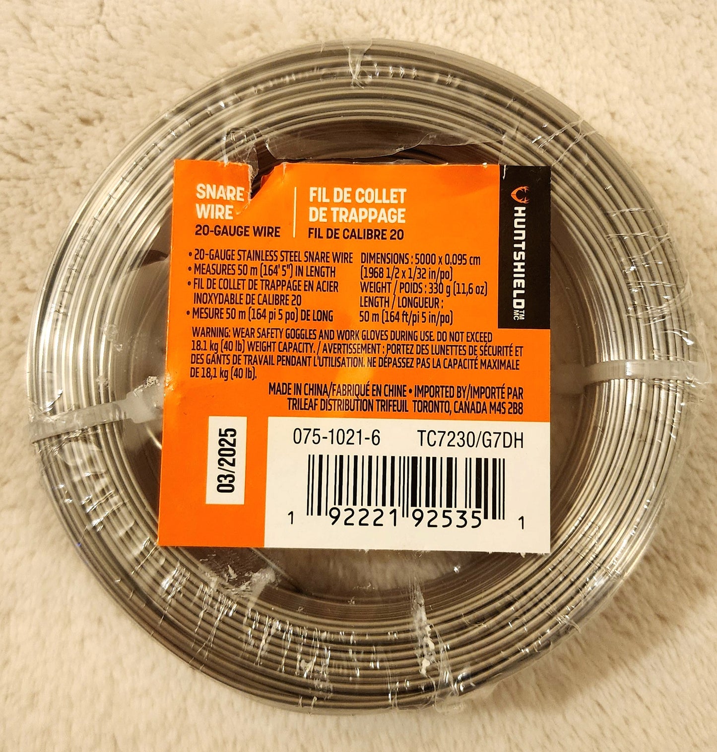 Trapping Wire